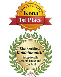The absolute finest Pure Kona Coffee and Kona Coffee Blends from Aloha Island Coffee